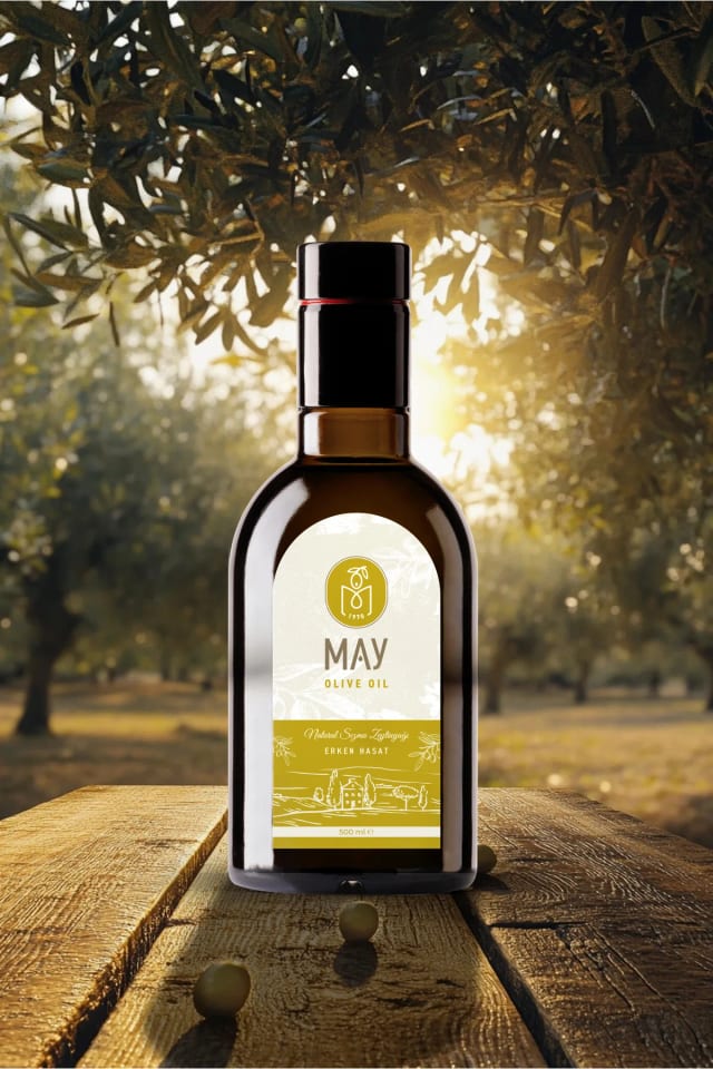 Soğuk Sıkım Erken Hasat Doğal Sızma Zeytinyağı – 500 ml